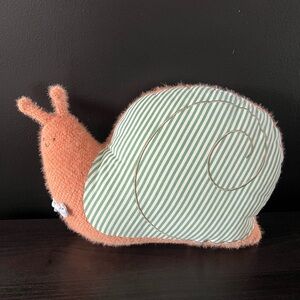 NEW Pillowfort Snail Reversible Mini Decorative Throw Pillow Spring Easter